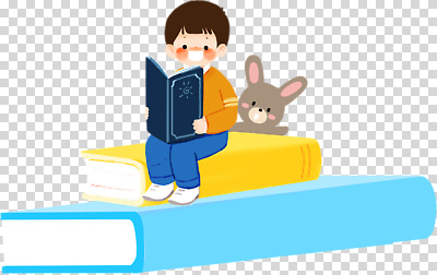 동물 편집이미지 어린이 컬러 놀이 이야기 책 파란색 친구 독서 소풍 노란색 아기 토끼 즐거움 PNG 상상력 감정 포유류 관계 사람 반려동물 야외활동 파일형식