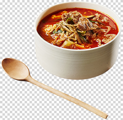 식기 음식 육류 숟가락 파일형식 소고기 전골 국물 한식 그릇 나무숟가락 집밥 식사 맛있는 요리 재료 레시피 편집이미지 PNG