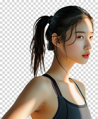 옷 컨셉 건강 사람 내부 운동 태양 파일형식 여자 포즈 모션 햇빛 뷰티풀 실내 야외 헬스 매력적 스타일 운동복 편집이미지 PNG