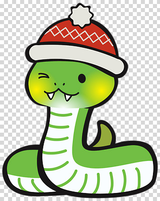 동물 편집이미지 캐릭터 디자인 기념일 크리스마스장식 크리스마스 겨울 산타모자 웃음 초록색 귀여움 뱀 즐거움 PNG 모자_잡화 계절 감정 컬러 컨셉 파충류 표정 이벤트 파일형식