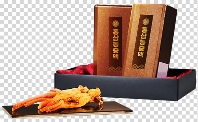 편집이미지 전통 포장 디저트 건강 선물 한의학 약재 신선 인삼 상품 뿌리 보양식 패키지 PNG 원기회복 음식 의학 약 삼 몸보신 회복 파일형식