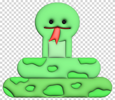 감정 컬러 컨셉 파충류 파일형식 뱀 캐릭터 초록색 디자인 귀여움 장난감 심플 유머 상반신 장식 편집이미지 PNG
