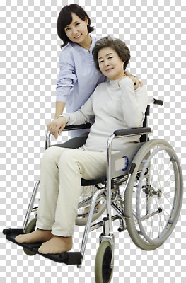 감정 가족 관계 모션 표정 파일형식 휠체어 엄마 돌봄 미소 시간 사랑 지원 교감 건강 기쁨 편집이미지 PNG