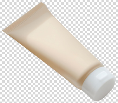 편집이미지 화장 뷰티 화장품 크림 피부관리 튜브 스킨케어 PNG 베이지색 보습 컬러 파일형식