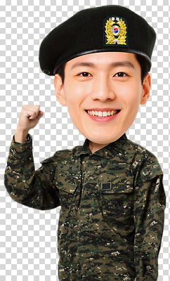 직업 감정 컨셉 유니폼 모션 표정 성인 국군 파일형식 군복 청년 힘 웃음 자신감 활발 주먹 옷 군인 긍정적 스타일 편집이미지 PNG
