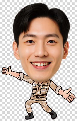 감정 컨셉 유니폼 표정 사람 연예인 파일형식 배우 군복 웃음 활발 청춘 즐거움 남자 편집이미지 PNG