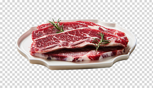 식기 음식 컨셉 식재료 육류 소고기 허브 생태계 파일형식 한우 갈비 접시 로즈메리 요리 신선 마블링 식사 재료 자연 건강 고기요리 맛 편집이미지 PNG