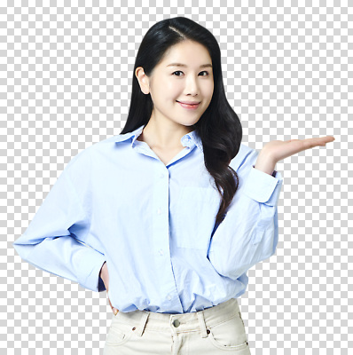 편집이미지 손 여자 패션 행복 셔츠 실내 표정 미소 손짓 야외 전달 PNG 소통 긍정적 밝은색 감정 컨셉 상의 모션 사람 내부 신체부위 파일형식