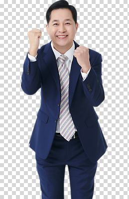 편집이미지 남자 행복 백그라운드 비즈니스 모션 성공 표정 웃음 정장 주먹 우승 자신감 투명 PNG 긍정적 옷 감정 컨셉 사람 최고 파일형식