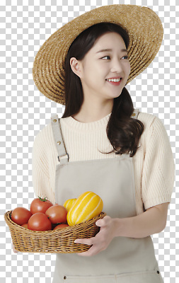 식물 편집이미지 여자 행복 컬러 농업 채소 과일 웃음 농장 바구니 농사 수확 신선 농부 PNG 직업 감정 산업 표정 사람 파일형식
