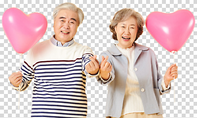 편집이미지 부부 커플 기념일 노년 행복 분홍색 가족 따뜻함 사랑 웃음 기쁨 심플 장면 연애 풍선 PNG 감정 컬러 관계 표정 이벤트 성인 파일형식