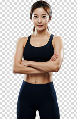 옷 감정 모션 건강 운동 파일형식 헬스 모델 웨이트트레이닝 연습 운동복 자신감 팔짱 포즈 체육관 편집이미지 PNG