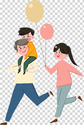 편집이미지 행복 어린이 가족 모션 놀이 부모 달리기 소풍 축제 유머 즐거움 풍선 PNG 순간 감정 관계 사람 야외활동 파일형식