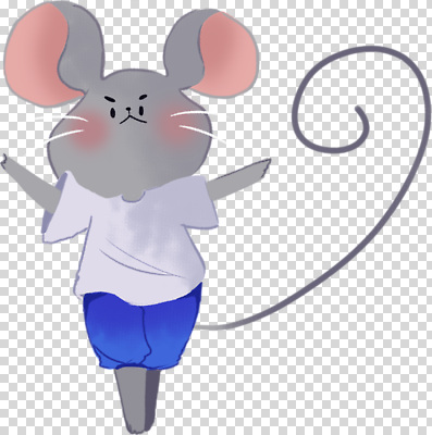 감정 컨셉 셔츠 바지 문화예술 설치류 파일형식 쥐 캐릭터 춤 티셔츠 반바지 귀여움 즐거움 표현 디자인 그림 동물 컬러 백그라운드 편집이미지 PNG