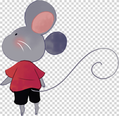 아시아 뷰포인트 바지 설치류 파일형식 쥐 캐릭터 반바지 뒷모습 동물 꼬리 그림 디자인 한국 편집이미지 PNG