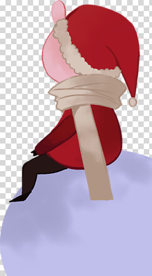 계절 기념일 컨셉 크리스마스 사람 파일형식 산타클로스 캐릭터 언덕 축제 겨울 귀여움 장식 남자 여자 백그라운드 편집이미지 PNG