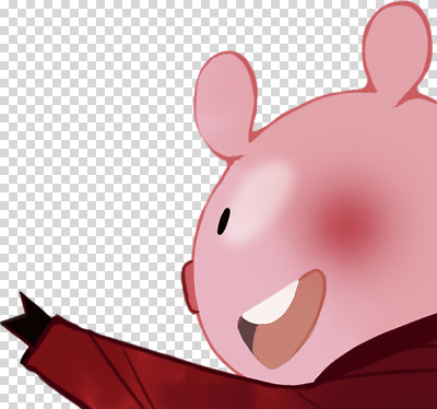 감정 컬러 다수 컨셉 사람 신체부위 파일형식 분홍색 동물 캐릭터 빨간색 옷 손 기쁨 표정 백그라운드 분위기 즐거움 여러명 편집이미지 PNG