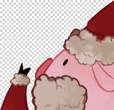 계절 기념일 컨셉 크리스마스 포유류 파일형식 돼지 산타클로스 귀여움 캐릭터 겨울 축제 동물 디자인 색칠 풍경 편집이미지 PNG