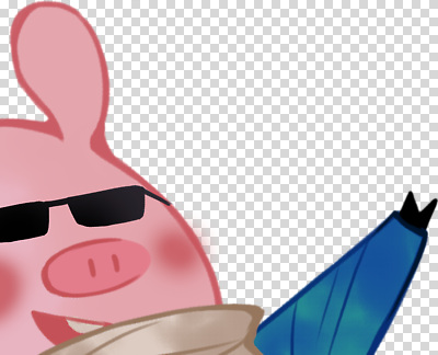 감정 안경 컨셉 포유류 표정 외투 파일형식 돼지 캐릭터 포즈 선글라스 재킷 귀여움 자신감 컬러 즐거움 유머 웃음 상상력 편집이미지 PNG