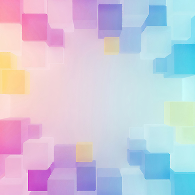 JPG 모양 편집이미지 디자인 예술 컬러 백그라운드 패턴 추상 그래픽 투명 큐브 모던 부드러움 화사함 조화 이미지편집 컨셉 무늬 감각 파일형식