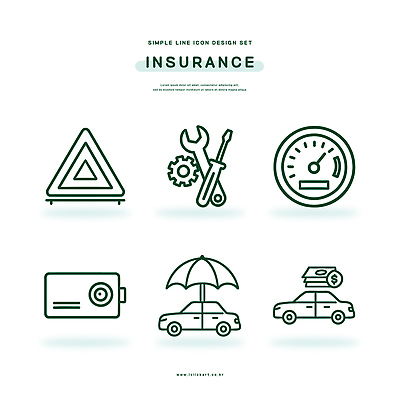 아이콘 디자인 돈 우산 자동차 경고 그래픽 공구 라인아이콘 모던 삼각대 보험 속도계 2D아이콘 AI파일 육상교통 도구 재산 파일형식 벡터