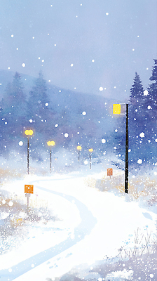 JPG 나무 길 겨울 일러스트 자연 하늘 바람 조명 산 풍경 평화 산책로 눈송이 차가움 흐림 쌓인눈 국내일러스트 AI일러스트 AI콘텐츠 자연요소 식물 계절 컨셉 날씨 눈_날씨 생태계 파일형식