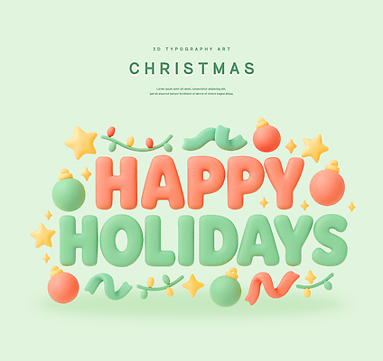 PSD 편집이미지 디자인 행복 별 크리스마스 겨울 선물 타이포그라피 장식 크리스마스트리 축하 분위기 그림 풍선 연휴 편집3D 자연요소 문자 계절 기념일 감정 컨셉 공휴일 3D 파일형식