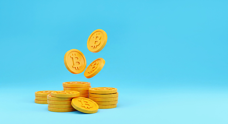 JPG 편집이미지 하늘색 백그라운드 돈 기술 금융 경제 디지털 동전 시장 재산 투자 수익 가상화폐 블록체인 편집3D 스테이블코인 비즈니스 파란색 3D 파일형식 4차산업