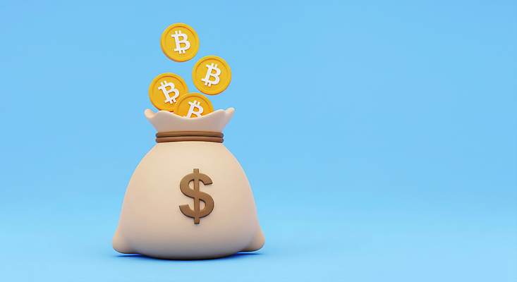 JPG 편집이미지 상징 돈 가방 금융 경제 디지털 부 재산 무역 투자 혁명 세금 재정 가상화폐 블록체인 편집3D 스테이블코인 잡화 산업 컨셉 비즈니스 3D 파일형식 4차산업