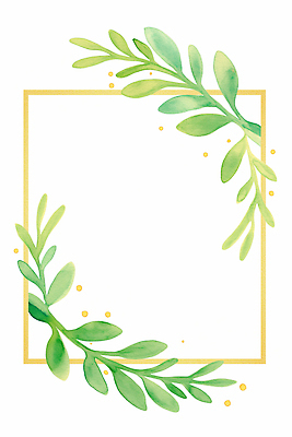 JPG 식물 디자인 예술 백그라운드 잎 일러스트 자연 수채화 프레임 이벤트 그래픽 장식 초록색 환경 오브젝트 그림 감성 꾸미기 연말 국내일러스트 AI일러스트 AI콘텐츠 컬러 컨셉 생태계 파일형식