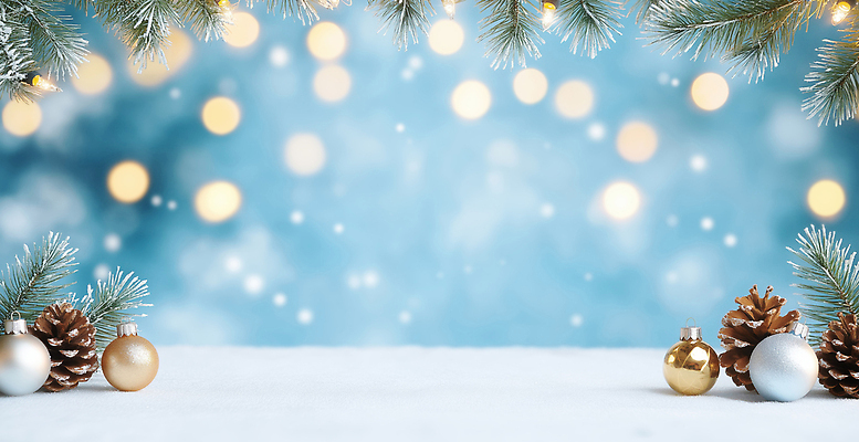 JPG 편집이미지 백그라운드 크리스마스 설경 겨울 조명 장식 파란색 빛 나뭇가지 소나무 분위기 편안함 이미지편집 나무 계절 기념일 컬러 컨셉 풍경 감각 파일형식