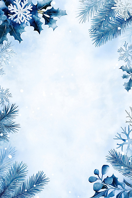 JPG 식물 디자인 계절 컬러 백그라운드 크리스마스 겨울 일러스트 자연 프레임 눈꽃 풍경 장식 파란색 축제 흰색 신선 소나무 차가움 신비 장면 뷰티풀 배경지 국내일러스트 AI일러스트 AI콘텐츠 나무 기념일 컨셉 눈_날씨 생태계 파일형식
