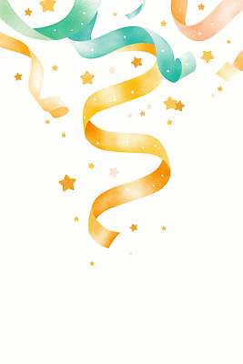 JPG 디자인 감정 별 리본 상징 컬러 백그라운드 일러스트 기념 밝음 이벤트 장식 파티 축제 축하 화려 분위기 즐거움 상쾌 장면 생동감 연말 국내일러스트 자연요소 컨셉 파일형식