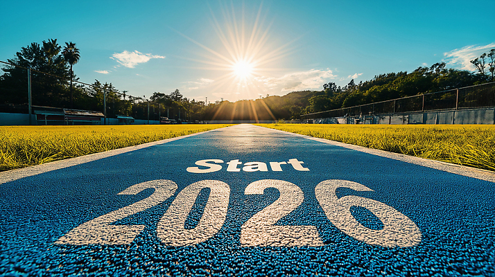 JPG 편집이미지 선 모션 하늘 새해 경기 야외 운동 햇빛 발전 목표 계획 시작 청록색 2026년 편집실사 스포츠 컬러 컨셉 건강 태양 연도 CG 파일형식