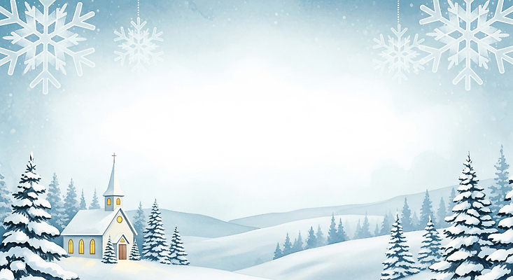 JPG 나무 감정 크리스마스 겨울 일러스트 자연 하늘 풍경 장식 성당 교회 평화 축제 언덕 조용 신성 뷰티풀 풍경화 국내일러스트 식물 계절 기념일 컨셉 종교건축 건물 그림 생태계 파일형식