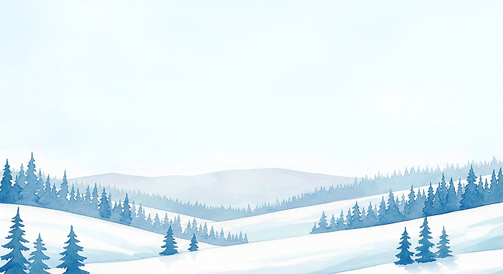 JPG 크리스마스 겨울 일러스트 자연 하늘 산 풍경 파란색 평화 일출 일몰 소나무 차가움 숲 시원함 뷰티풀 풍요 국내일러스트 나무 계절 기념일 컬러 컨셉 노을 생태계 파일형식