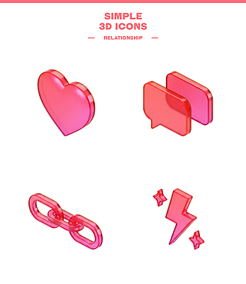 PSD 아이콘 디자인 별 말풍선 관계 대화 사랑 그래픽 3D아이콘 3D 심장 연결 번개 쇠사슬 심플 소통 자연요소 감정 컨셉 날씨 말하기 장기_의학 디지털합성 파일형식