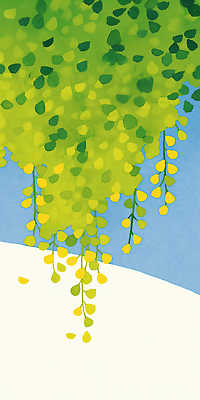 JPG 식물 디자인 예술 컬러 백그라운드 잎 일러스트 자연 벽지 하늘 생명 가지 추상 풍경 초록색 여름 노란색 봄 뷰티풀 상상력 국내일러스트 AI일러스트 AI콘텐츠 계절 무늬 채소 생태계 파일형식