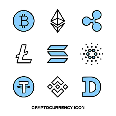 아이콘 금융 암호 투자 댓글 가상화폐 블록체인 이더리움 2D아이콘 스테이블코인 AI파일 돈 비즈니스 경제 파일형식 벡터 4차산업