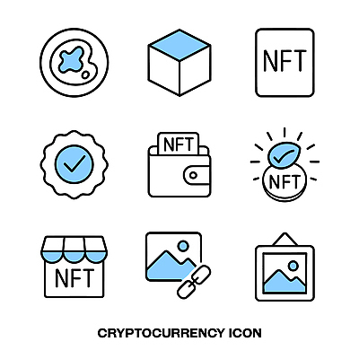 아이콘 디자인 그래픽 판매 시장 접속 수집 투자 이미지 인증 블록체인 NFT 2D아이콘 스테이블코인 AI파일 컨셉 비즈니스 금융 파일형식 벡터 4차산업 가상화폐