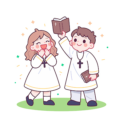 옷 행복 종교 어린이 일러스트 조명 웃음 성당 교회 축제 성경 기쁨 표현 신도 즐거움 그림 엽서 화사함 신앙생활 동심 국내일러스트 AI파일 감정 컨셉 종교용품 종교건축 표정 사람 건물 편지 파일형식 벡터