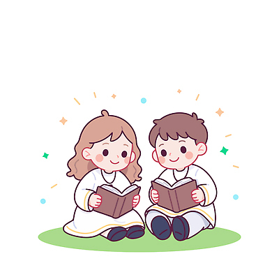 캐릭터 행복 어린이 일러스트 모션 상상 함께함 이야기 앉기 책 친구 학습 독서 성장 시간 즐거움 교류 소통 놀기 국내일러스트 AI파일 교육 감정 컨셉 관계 사람 파일형식 벡터
