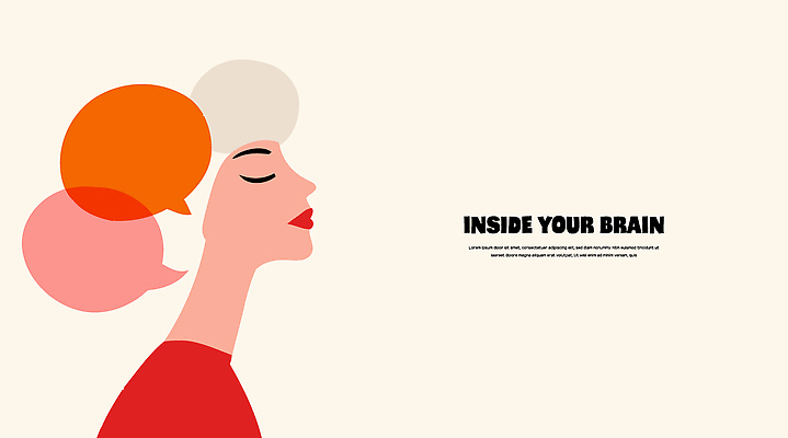 디자인 여자 감정 예술 컬러 말풍선 생각 일러스트 텍스트 커뮤니케이션 아이디어 대화 흐름 표현 심리 상상력 이해 창의성 프로필 국내일러스트 AI파일 컨셉 말하기 사람 파일형식 벡터