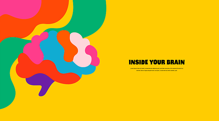 디자인 감정 예술 컬러 패턴 일러스트 상상 아이디어 표현 감각 비교 뇌 심리 색채 창의성 창작 국내일러스트 AI파일 컨셉 무늬 파일형식 벡터