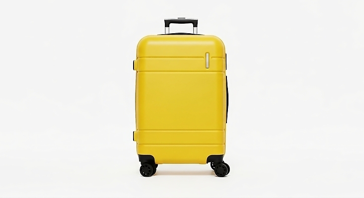 JPG 편집이미지 디자인 여행 이동 가방 장신구 손잡이 여름 노란색 캐리어 짐 바퀴 공항 심플 수화물 여행준비 편집실사 잡화 계절 컬러 컨셉 교통시설 여행가방 CG 준비 파일형식