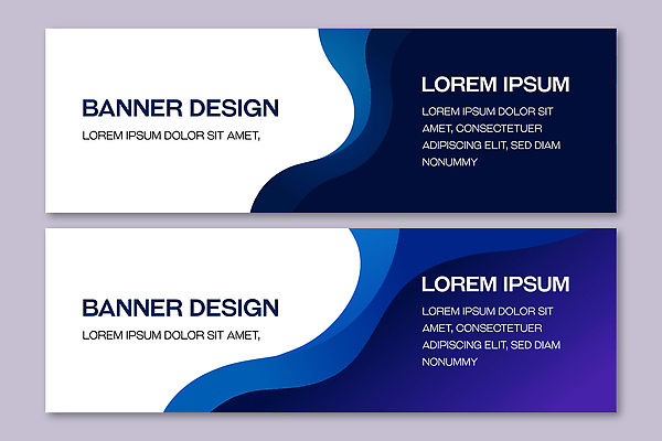템플릿 디자인 배너 배너템플릿 컬러 백그라운드 패턴 곡선 그래픽 파란색 흰색 모던 레이아웃 조화 마케팅 예시 AI파일 선 무늬 파일형식 벡터