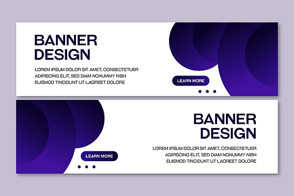 모양 템플릿 디자인 배너 배너템플릿 컬러 그래픽 홈페이지 보라색 흰색 알림 모던 마케팅 세련 AI파일 파일형식 벡터