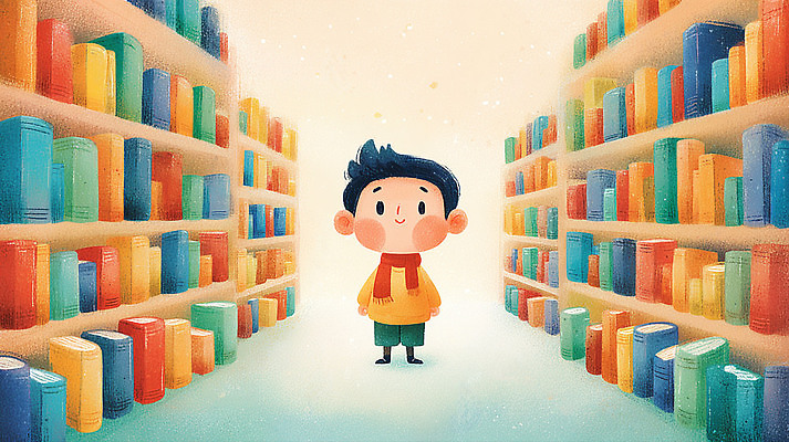 JPG 교육 행복 문화 어린이 컬러 일러스트 이야기 소년 책 학습 독서 교양 탐험 도서관 놀이터 호기심 문학 이미지 상상력 국내일러스트 남자 감정 컨셉 놀이 사람 파일형식