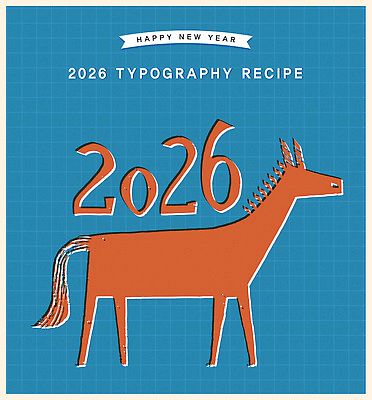 디자인 예술 컬러 백그라운드 일러스트 새해 기념 타이포그라피 그래픽 축제 축하 말_게임 모던 기획 색감 2026년 국내일러스트 AI파일 문자 컨셉 연도 파일형식 벡터