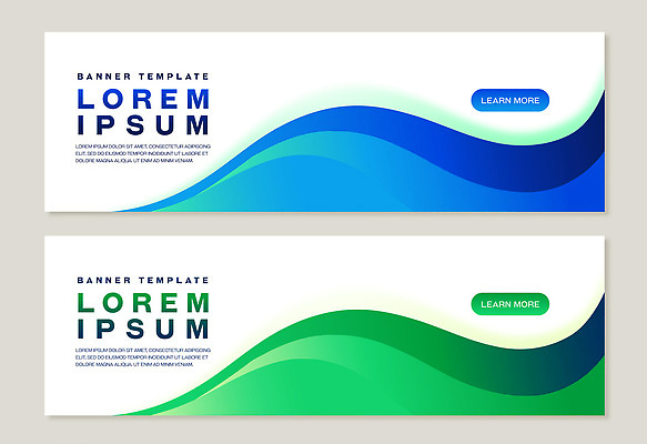 템플릿 디자인 배너 배너템플릿 홈페이지 깨끗함 매력적 알림 그라데이션 온라인 마케팅 스타일 AI파일 컨셉 파일형식 벡터